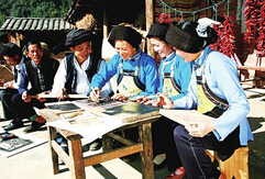 侬支系女性服饰——马关壮族的服饰文化（一）