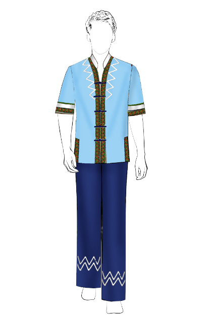 海南传统黎族服饰方案设计