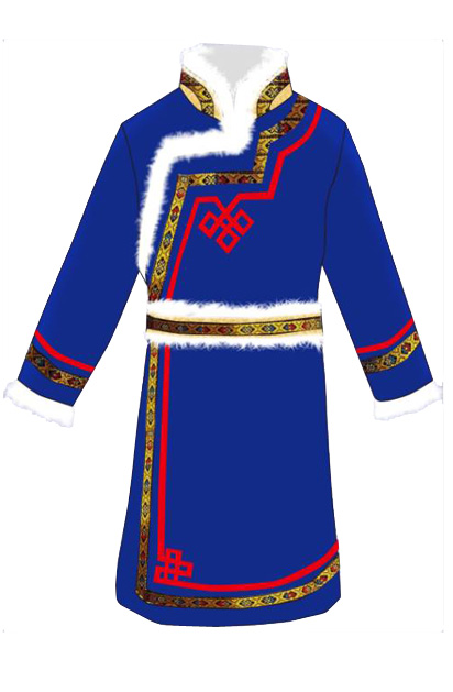 蒙古族儿童服饰方案设计