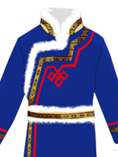 蒙古族儿童服饰方案设计